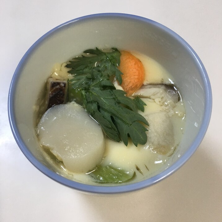 白糠町旨みホタテの茶碗蒸し